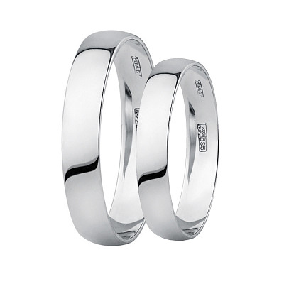 Обручальное кольцо 122000-1-Б