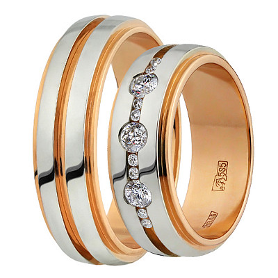 Обручальное кольцо 10-205