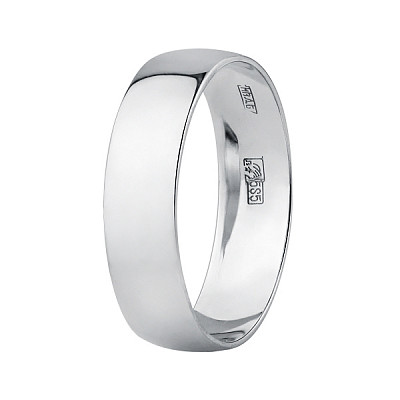 Обручальное кольцо 125000-Б