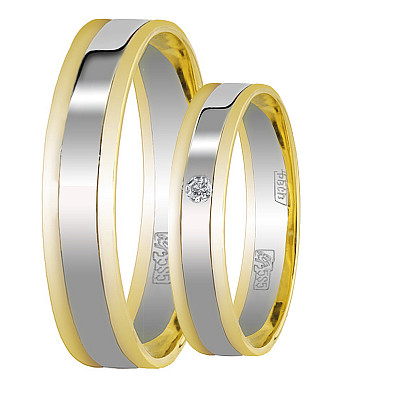 Обручальное кольцо 10-505-ЖБ