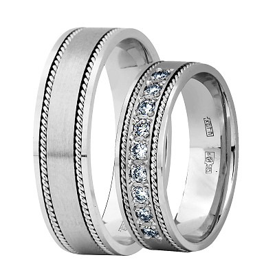 Обручальное кольцо 10-501