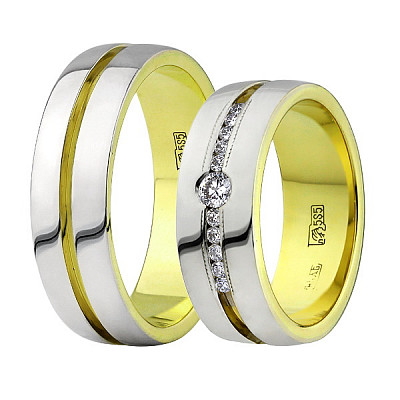 Обручальное кольцо 10-230-Ж